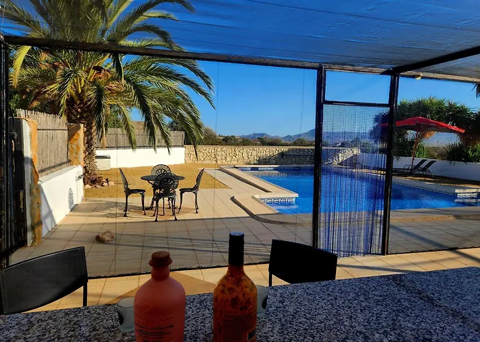 Casita-1 To 5Guests-Pool-Patio-Bbq-Parking Appartement Las Norias  foto
