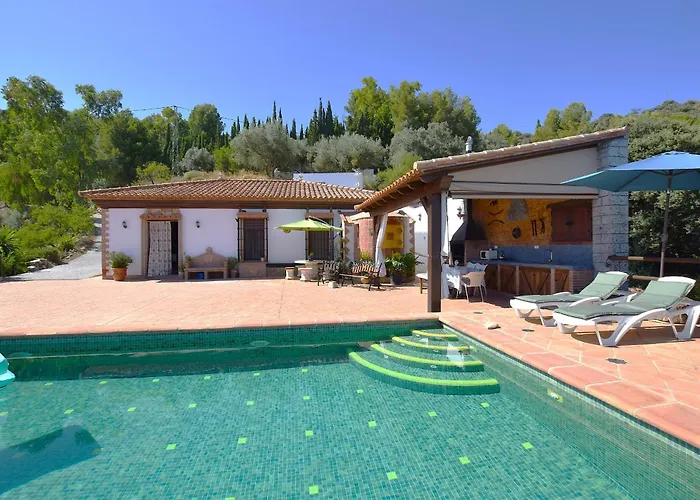 Idyllic Andalusian Villa With Private Pool & Stunning Views Ríogordo foto