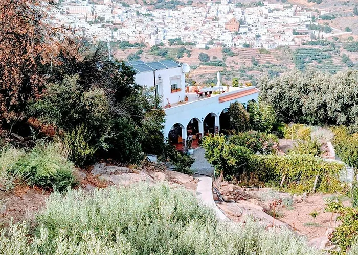 Casa Rural Para 4 Personas, 2 Dormitorios Y Terraza Sombreada - El Cortijo Escondido, La Uva Ohanes 사진