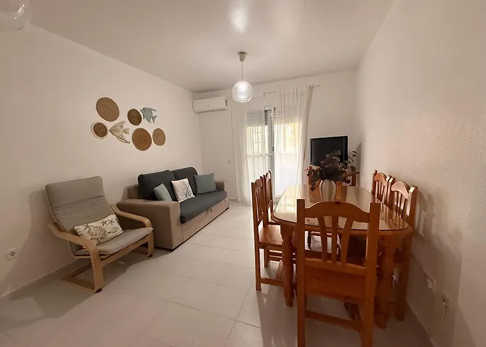 Apartamento Bajo Pinar Rota Playa Parking Gratuito 사진
