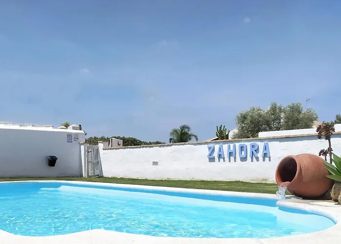 Casa Zahomar Con Piscina Exterior Villa Zahora fotoğrafı