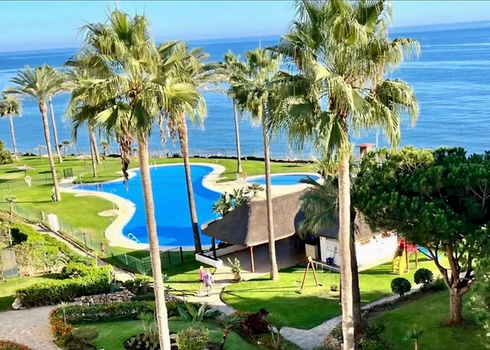 Mi Capricho Beachfront 411 - Apartment With Terrace And Private Garden By The Sea La Cala De Mijas foto