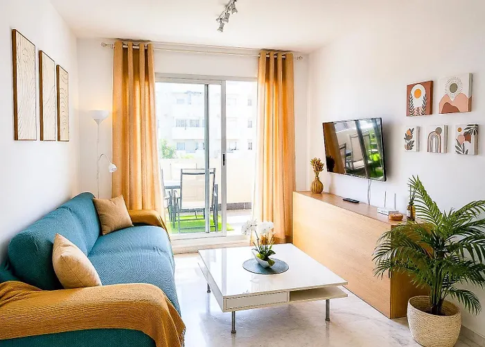 Apartamento Familiar Con Vistas Al Mar, Piscina En Mijas Costa fotorgafie